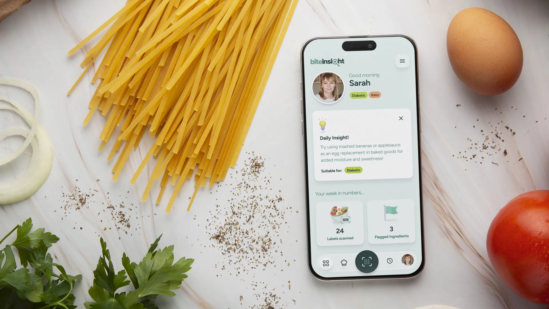 Bite Insight — Health App